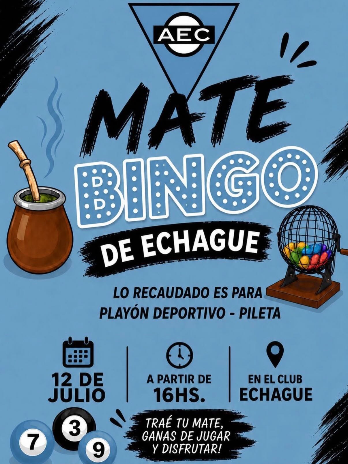 Mate bingo de Echagüe