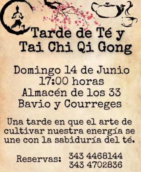 *Tarde de Té, Tai Chi & Qi Gong*
