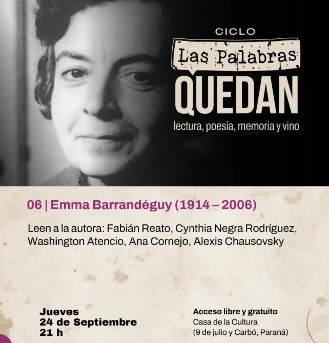 Ciclo “Las Palabras Quedan”