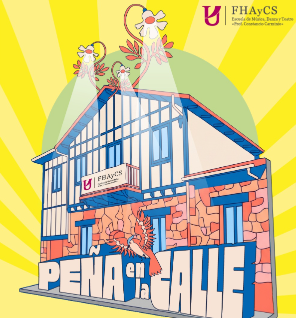 Peña en la calle