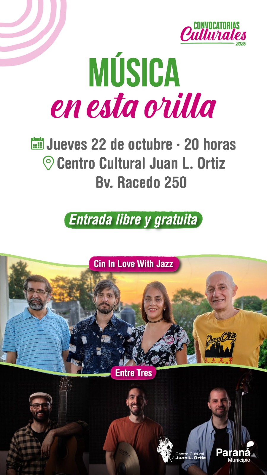 Cin In Love With Jazz - Entre Tres