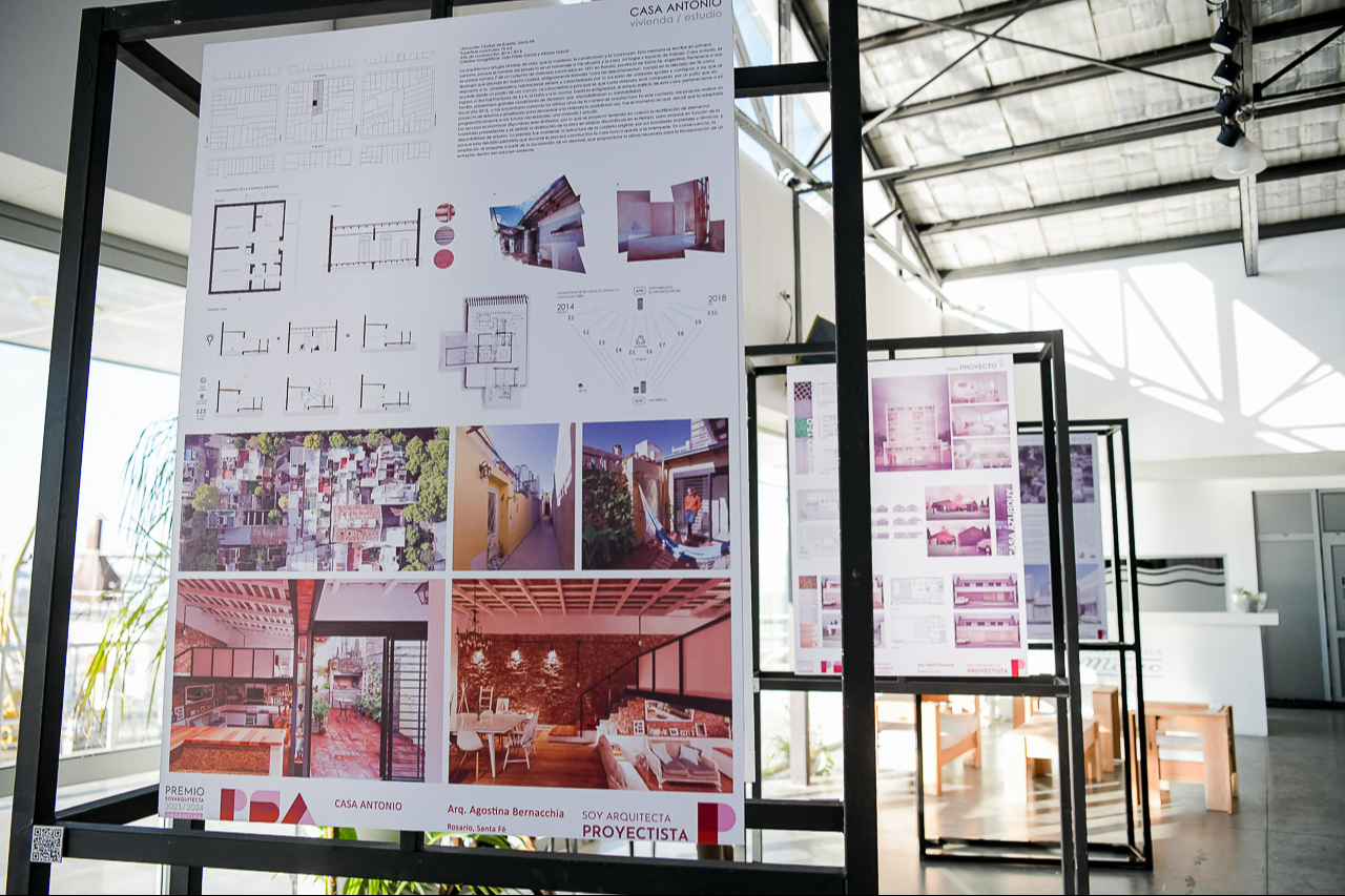 Se inauguró la muestra itinerante Premio Soy Arquitecta 2023-2024