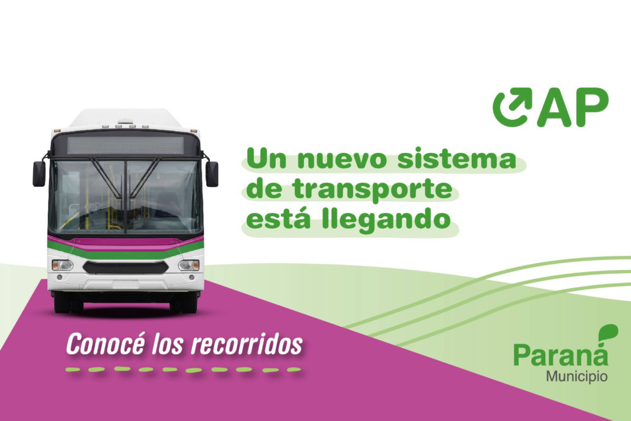 Cambio histórico en el transporte de Paraná: desde el 7 de diciembre las líneas se identificarán con letras