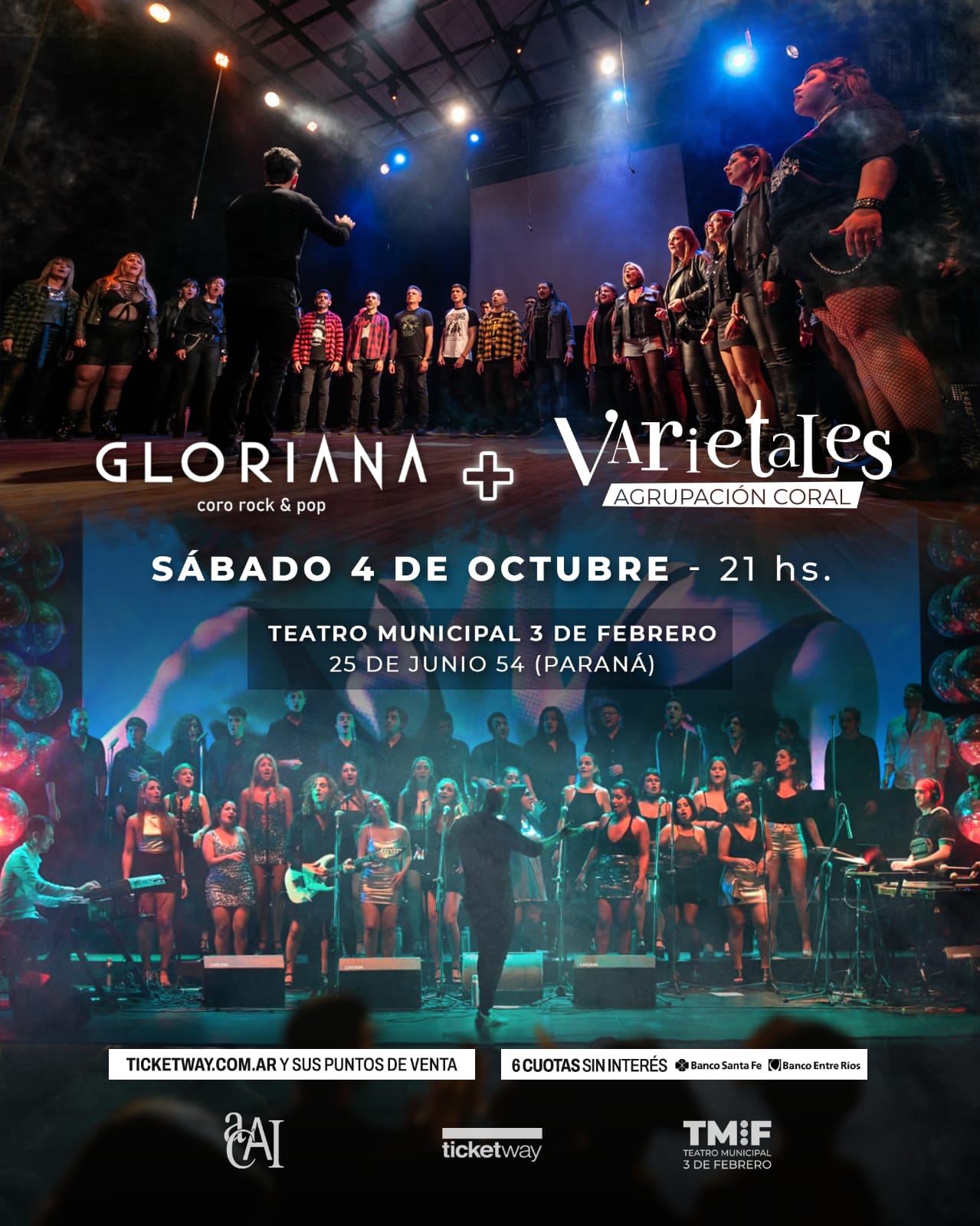 Coros en el 3 de febrero