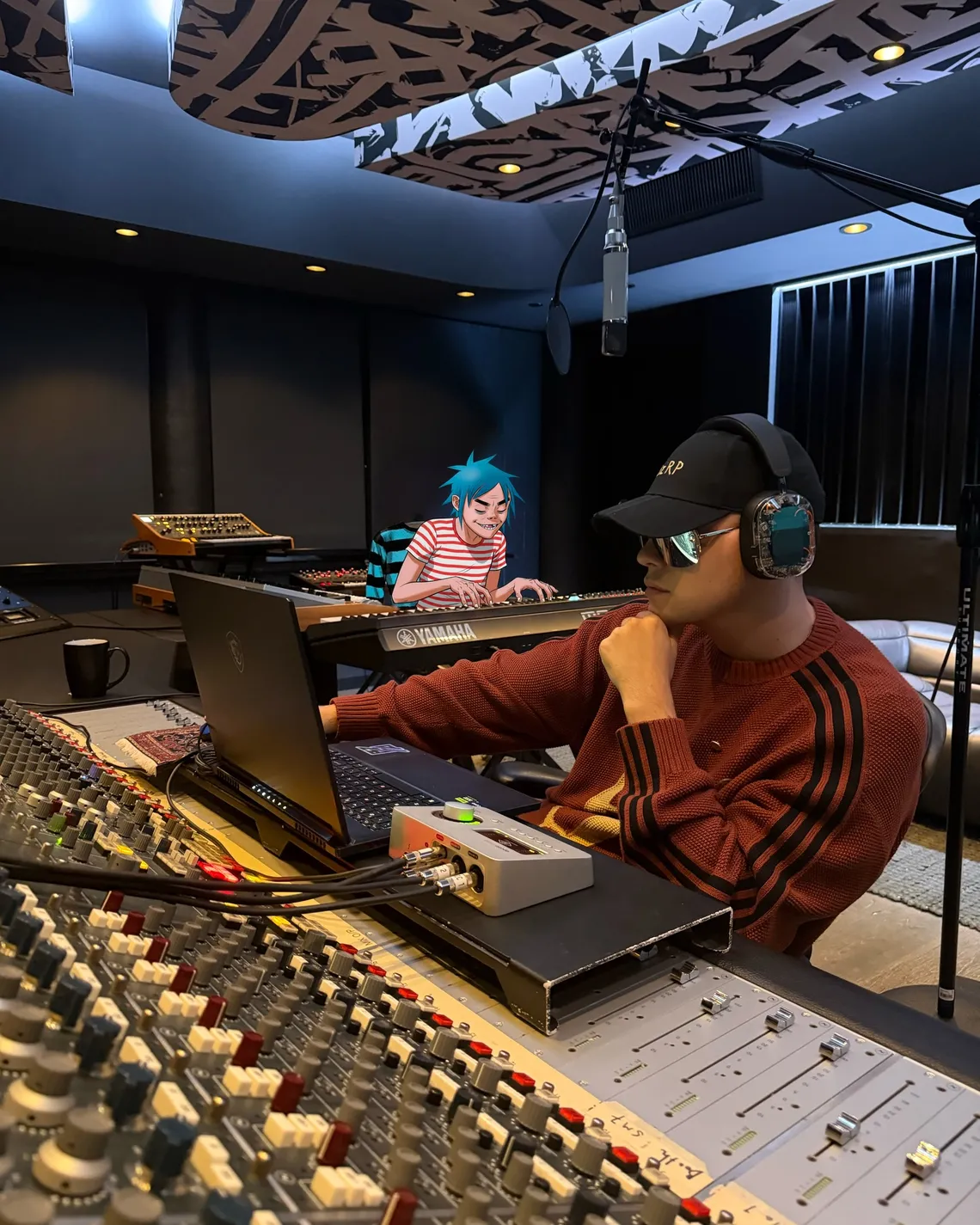 Bizarrap anunció una colaboración con Gorillaz