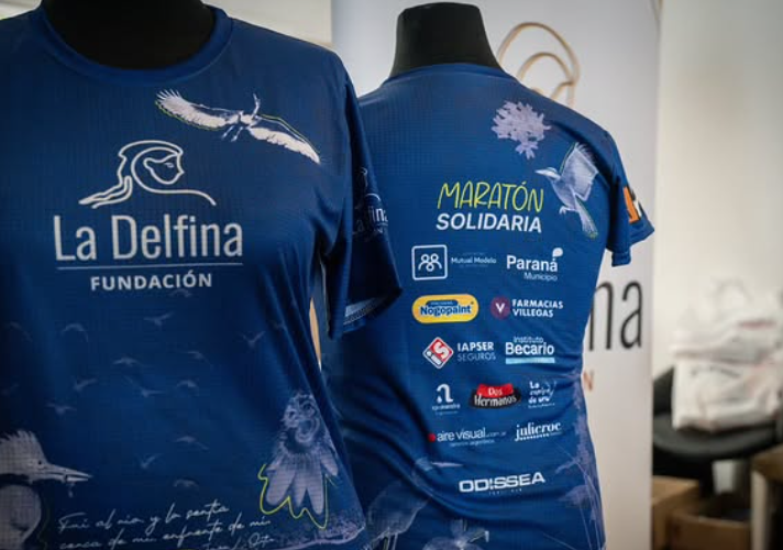 Todo listo en Paraná para la 5ª Maratón Solidaria de la Fundación La Delfina
