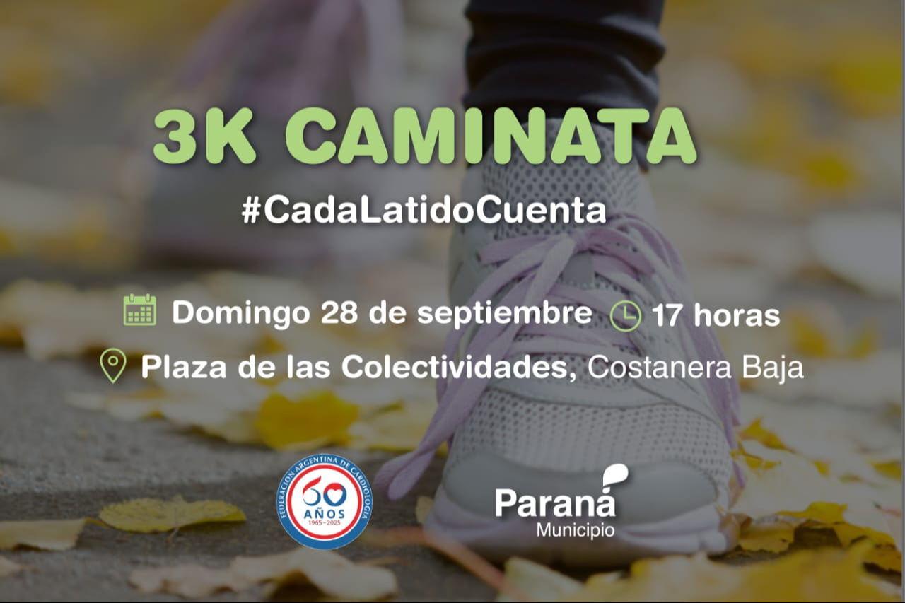 Invitan a caminata por el Día del Corazón