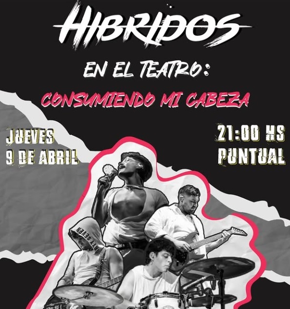 Híbridos se presentará en el Teatro 3 de Febrero