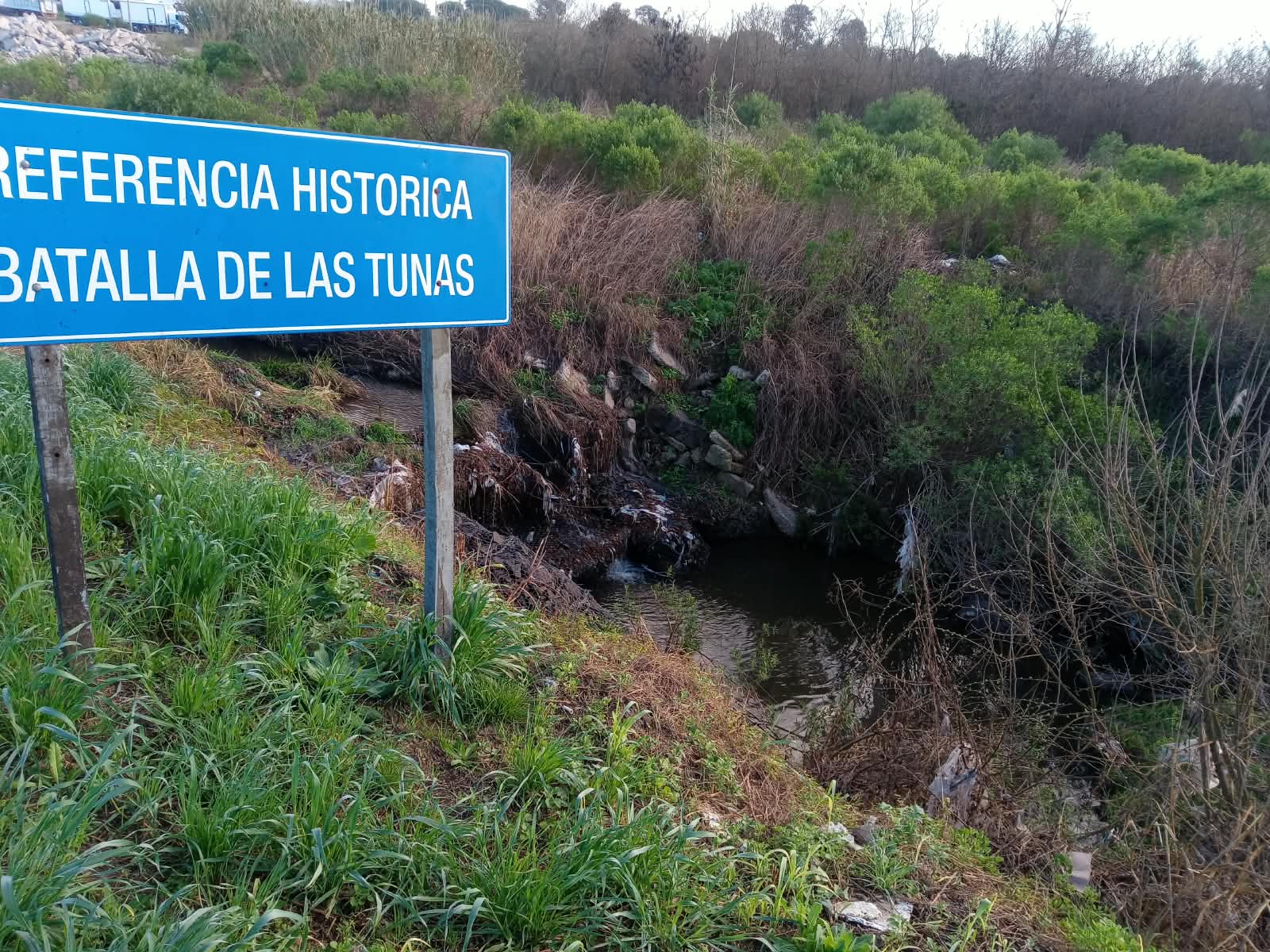 Arroyos en la ciudad , destino contaminación eterna?