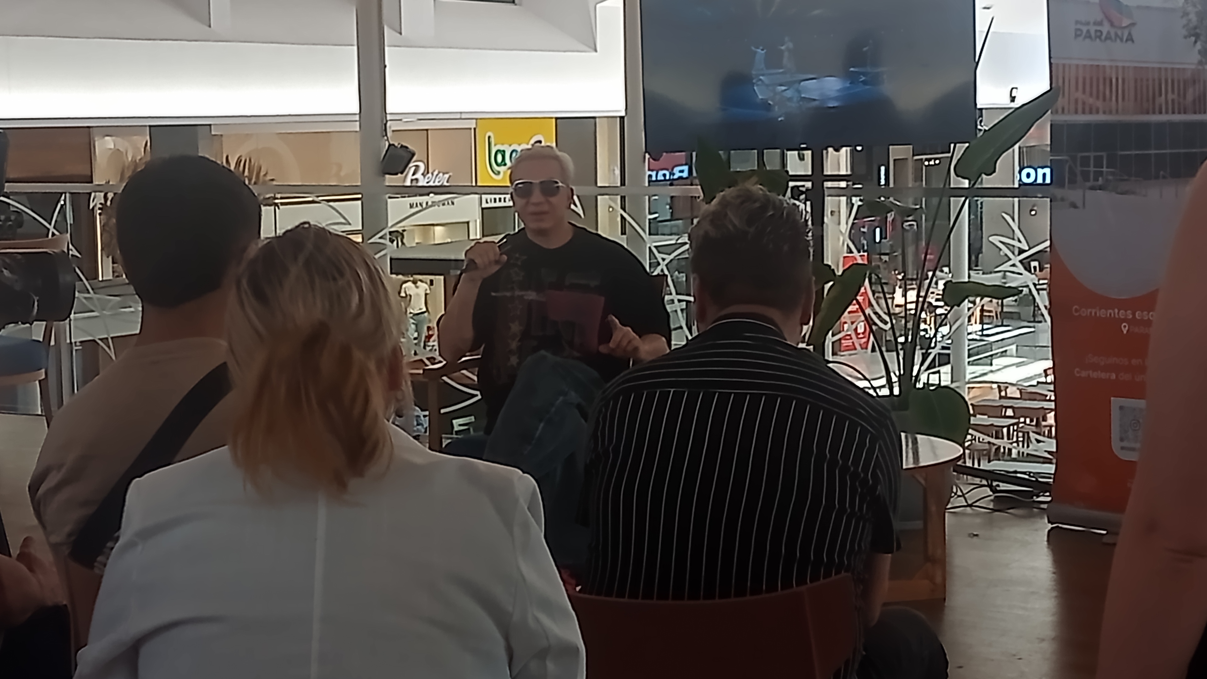 Flavio Mendoza en Paraná, presenta La Cúpula
