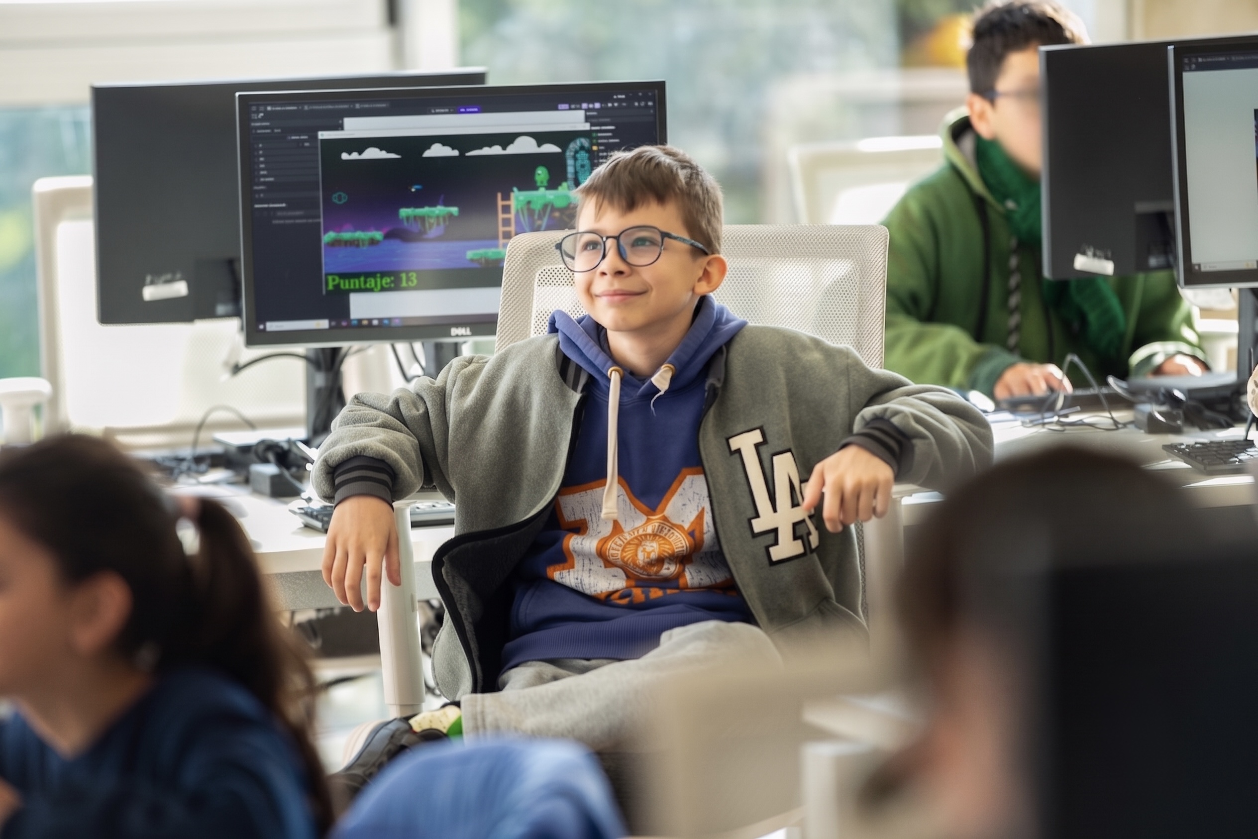 Jóvenes aprendieron a desarrollar videojuegos durante las vacaciones de invierno en el MiradorTEC