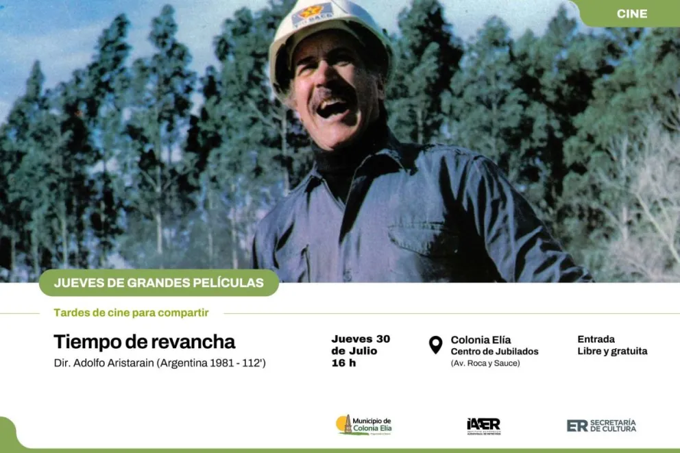 Comienza Jueves de Grandes Películas, un ciclo que acercará el cine a las comunidades entrerrianas