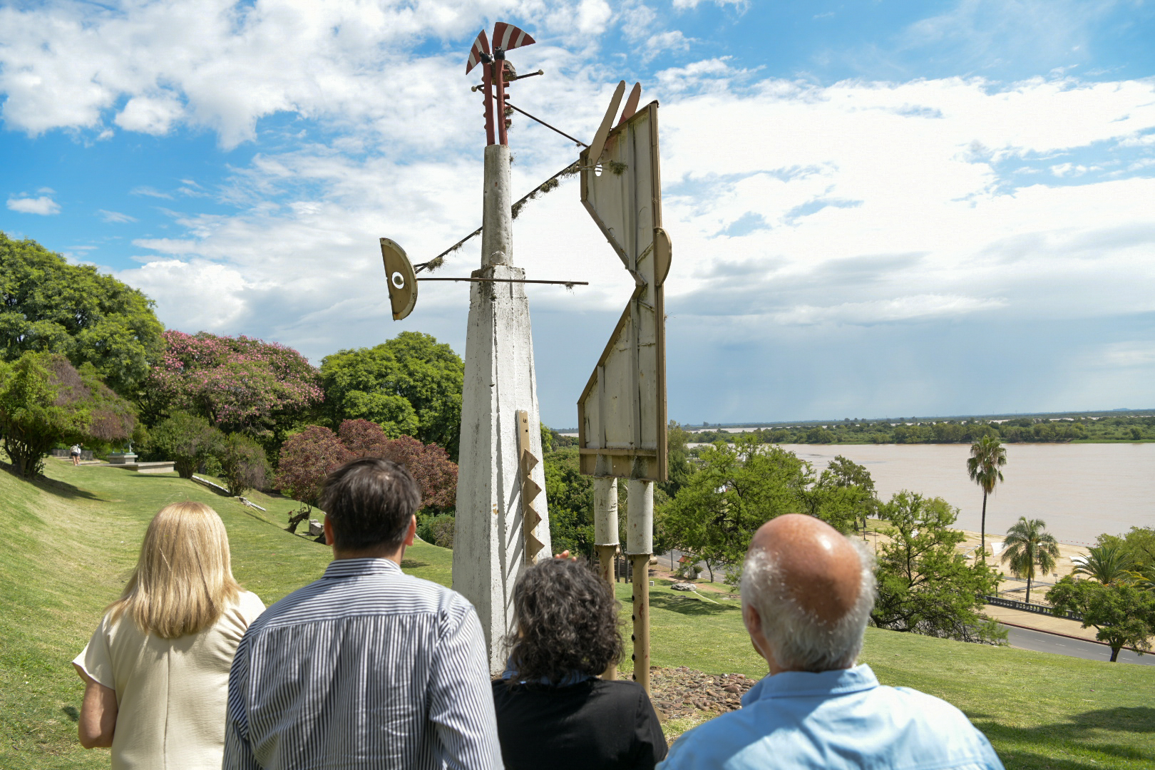 Pondrán en valor esculturas del espacio público de Paraná