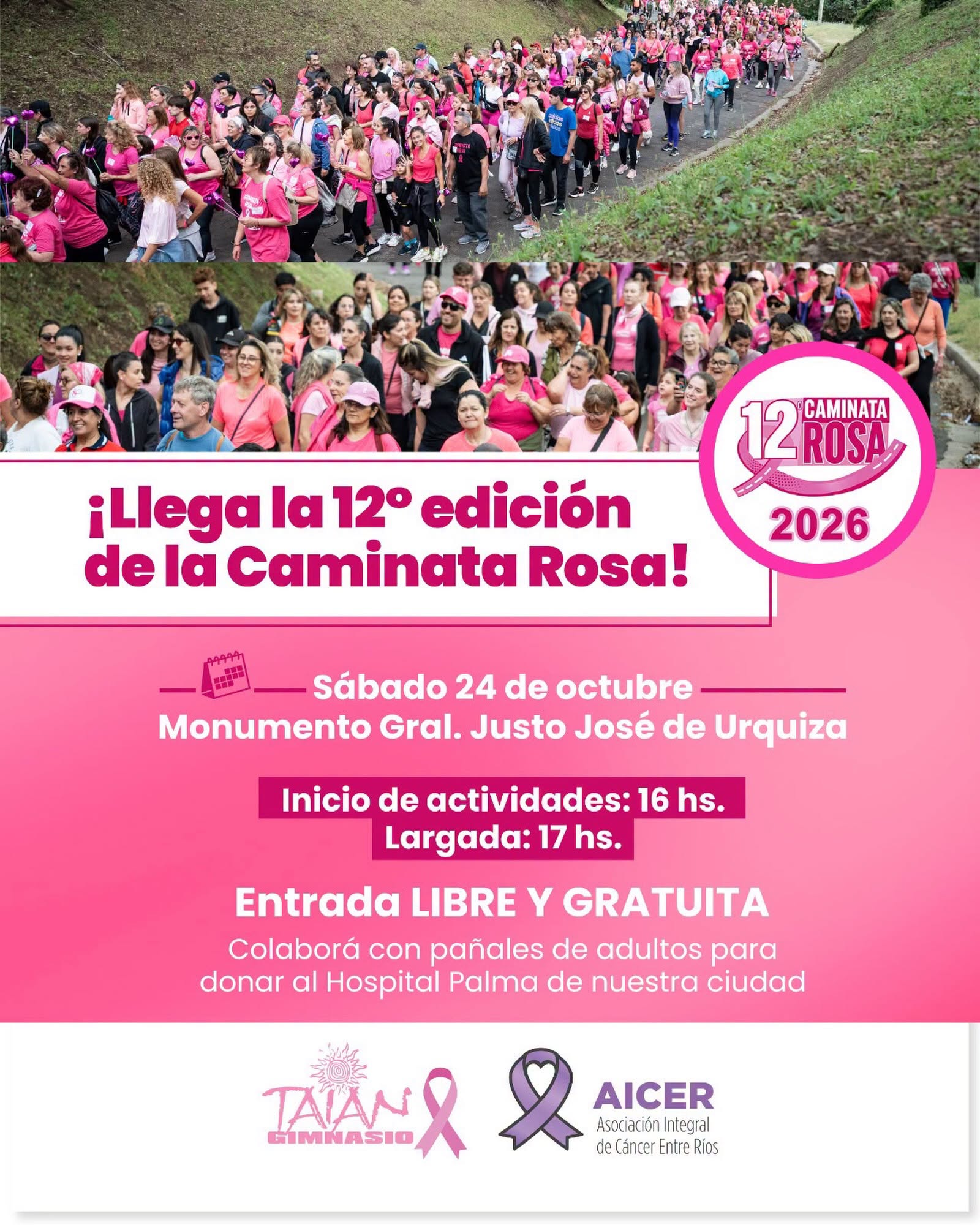 Solidaridad en marcha: doná tu cabello en la Caminata Rosa junto a Pelucas de Esperanza