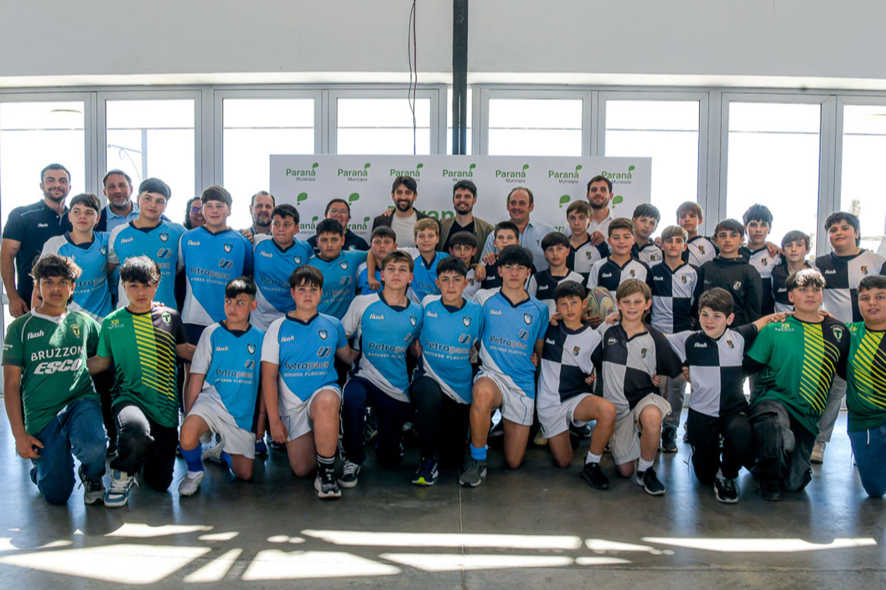 El rugby infantil del país se congrega en Paraná