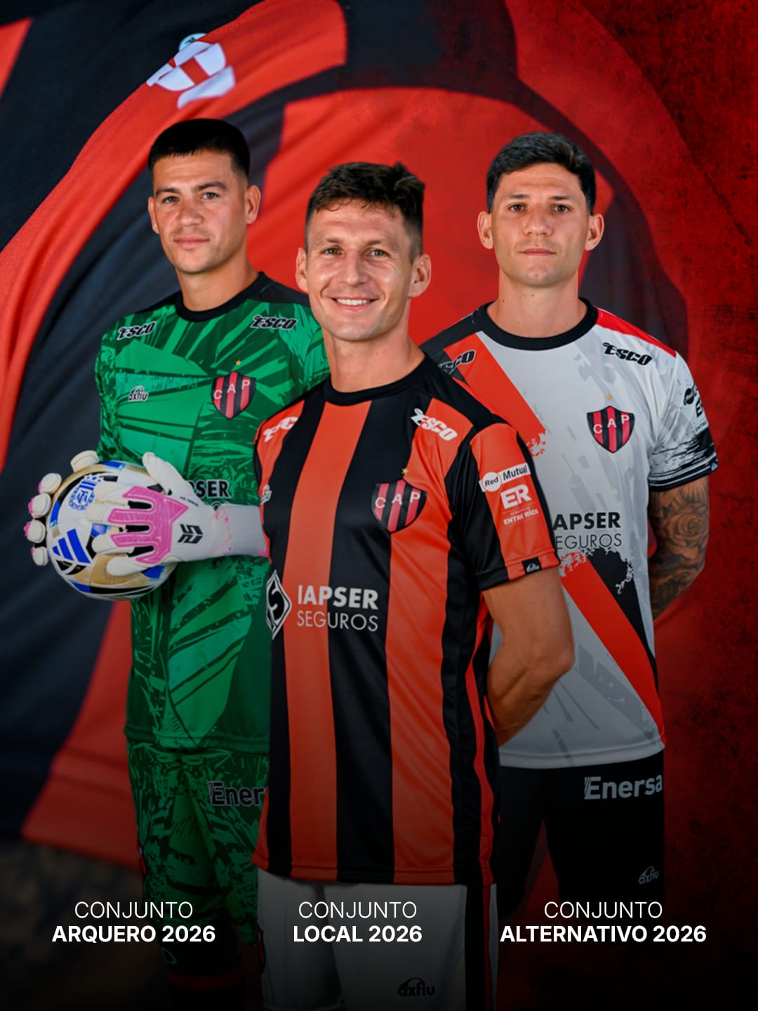 Nueva piel confirmada: Patronato presentó su indumentaria 2026 en el Grella