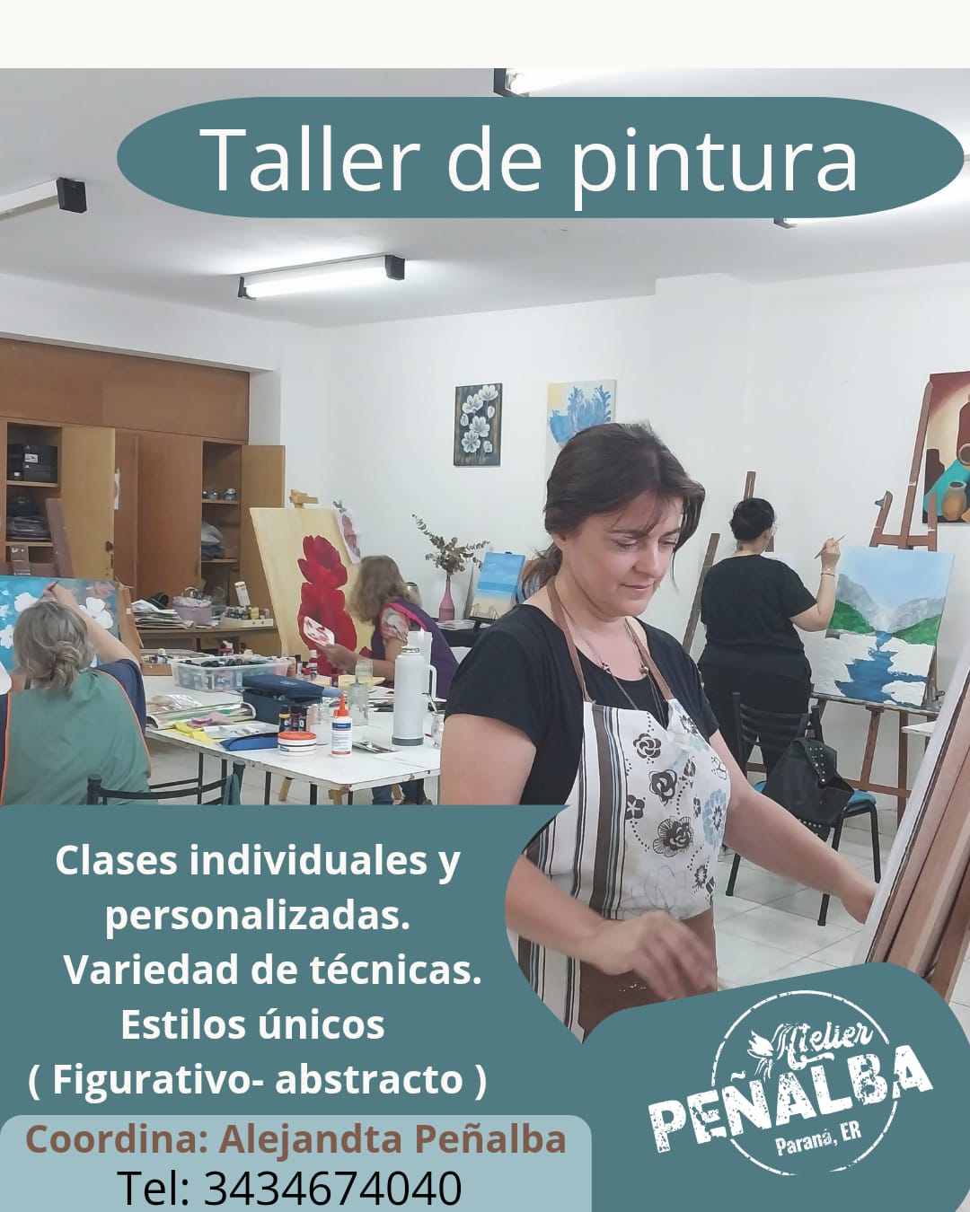 Alejandra Peñalba abre las inscripciones para sus talleres de arte y técnicas creativas