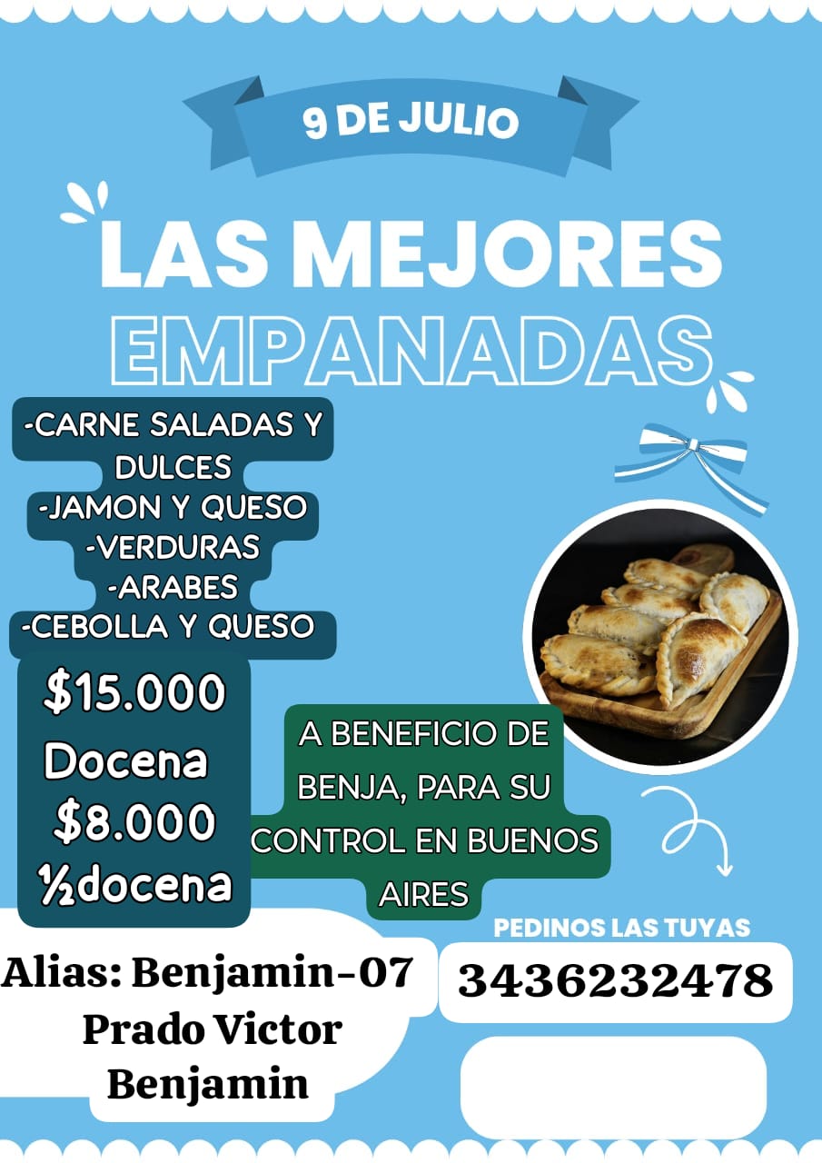Campaña solidaria para costear los estudios médicos y la mudanza de Benja