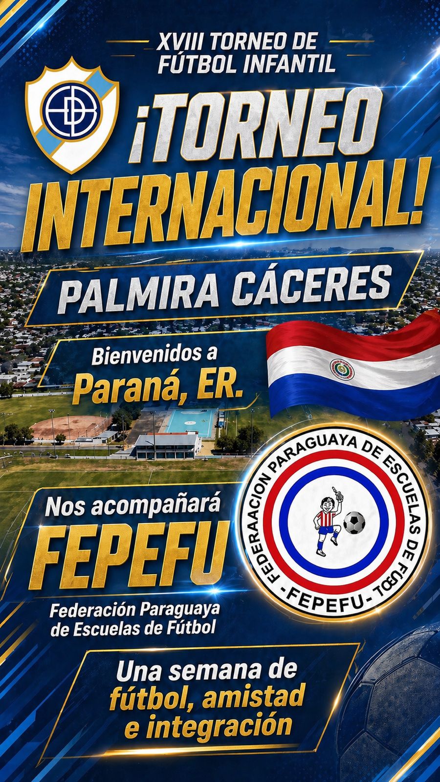Paraná se prepara para el XVIII Torneo Internacional Palmira Cáceres