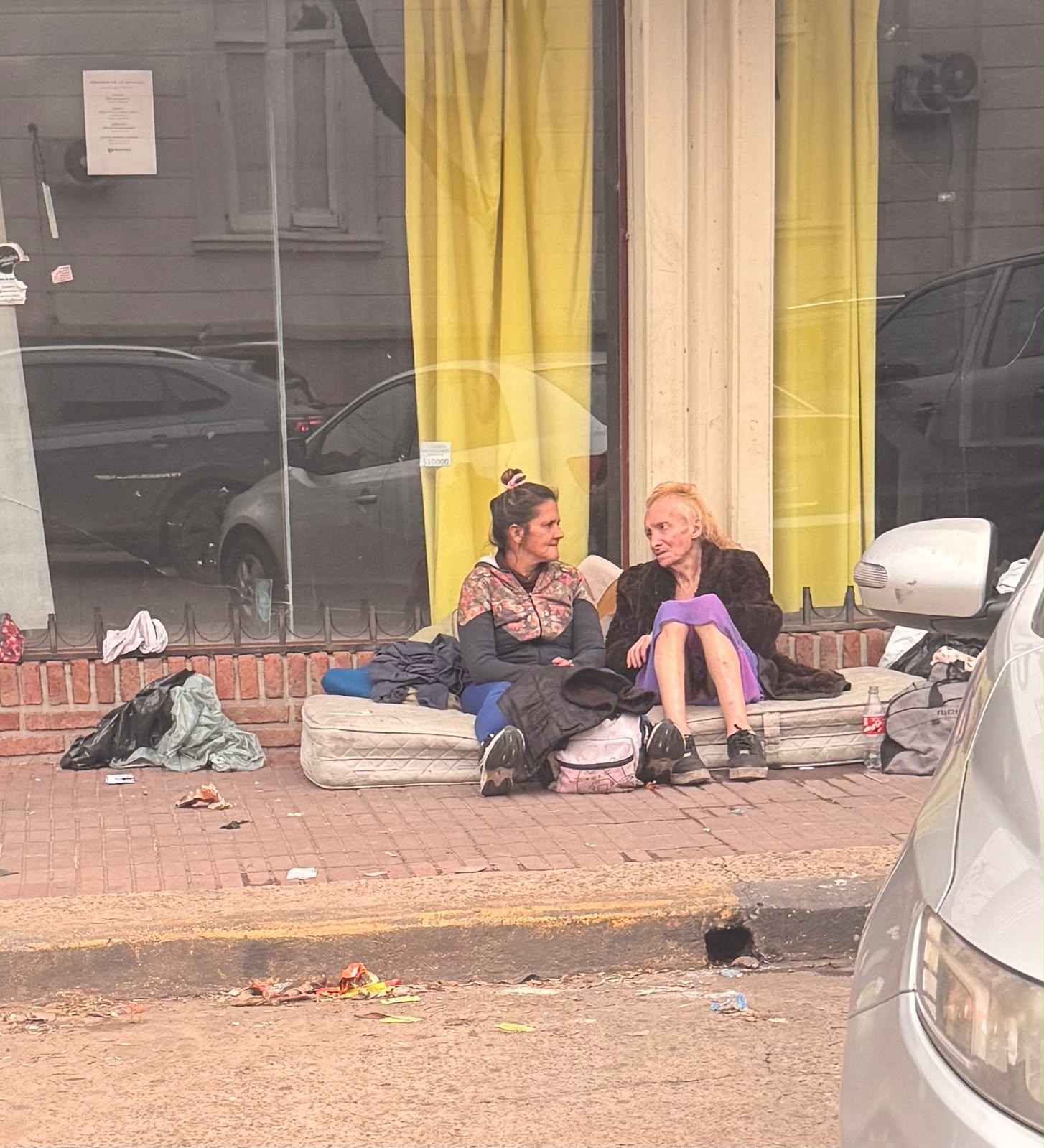 Asistencia a Zulma Lobato tras ser hallada en situación de calle en Paraná